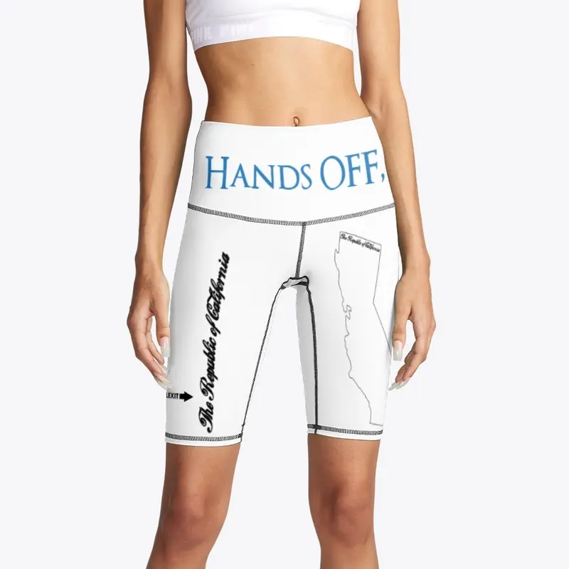 Women's Bike Shorts - White