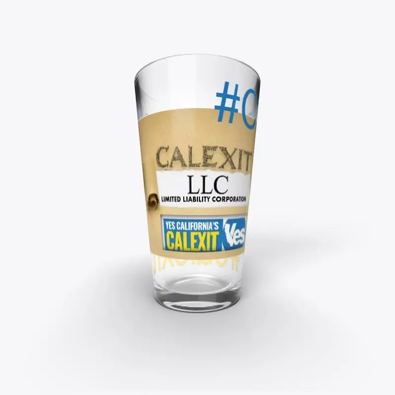 Calexit LLC Pint Glass