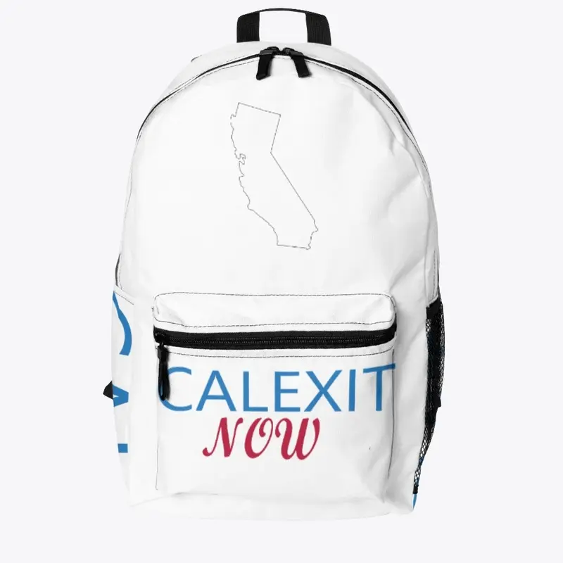 CalExitNOW Backpack (White)